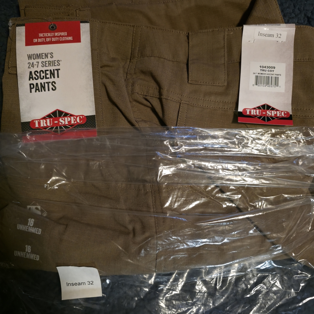 Women's Tru-Spec Ascent Pants - Coyote